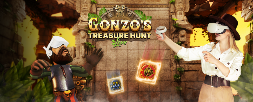 Gonzos Treasure Hunt Live VR